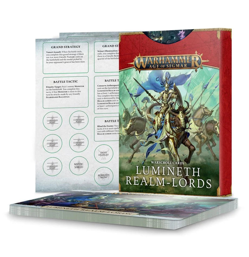 AOS - Warscroll Cards (Eng) - Lumineth Realm - Lords
