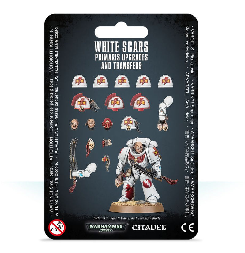 40K - White Scars - Primaris Upgrades