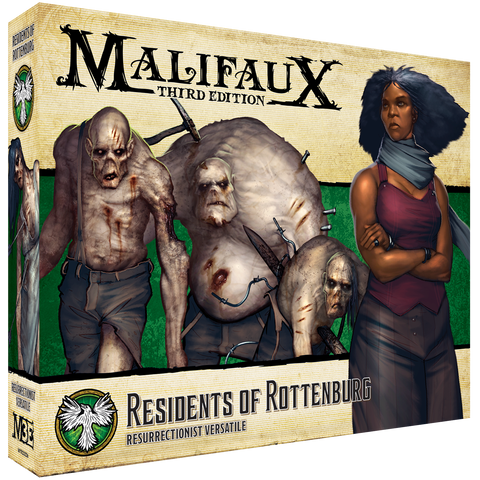 Malifaux - Resurrectionist - Residents of Rottenburg