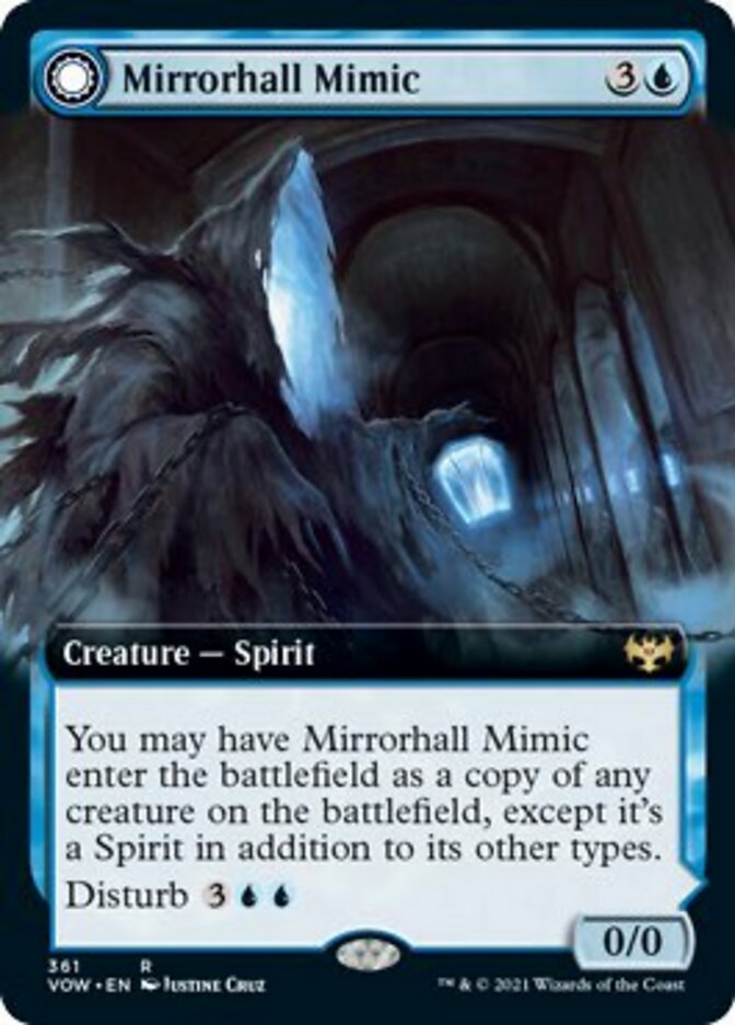 Mirrorhall Mimic // Ghastly Mimicry (Extended) [Innistrad: Crimson Vow] | Event Horizon Hobbies CA