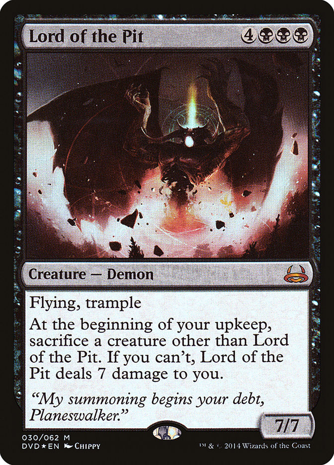 Lord of the Pit (Divine vs. Demonic) [Duel Decks Anthology] | Event Horizon Hobbies CA