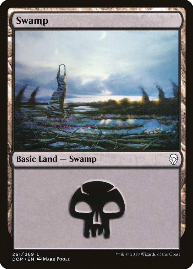 Swamp (261) [Dominaria] | Event Horizon Hobbies CA