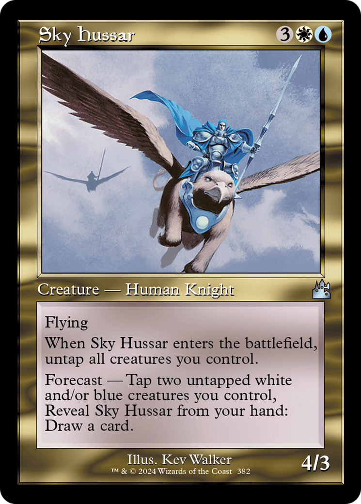 Sky Hussar (Retro Frame) [Ravnica Remastered] | Event Horizon Hobbies CA