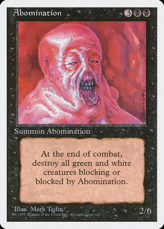 Abomination [Fourth Edition] | Event Horizon Hobbies CA