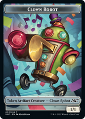 Clown Robot (003) // Balloon Double-sided Token [Unfinity Tokens] | Event Horizon Hobbies CA