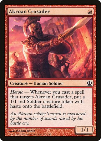 Akroan Crusader [Theros] | Event Horizon Hobbies CA