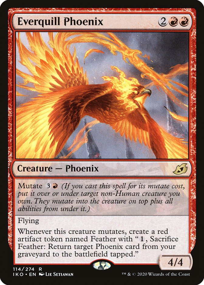 Everquill Phoenix [Ikoria: Lair of Behemoths] | Event Horizon Hobbies CA