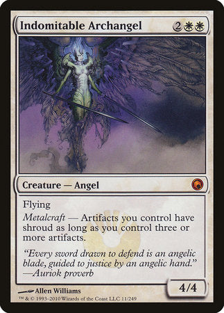 Indomitable Archangel [Scars of Mirrodin] | Event Horizon Hobbies CA
