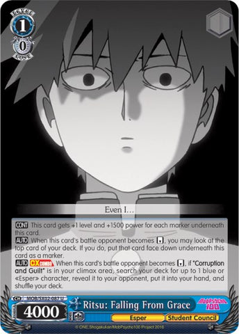 Ritsu: Falling From Grace (MOB/SX02-087 U) [Mob Psycho 100]