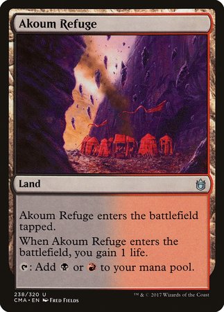 Akoum Refuge [Commander Anthology] | Event Horizon Hobbies CA