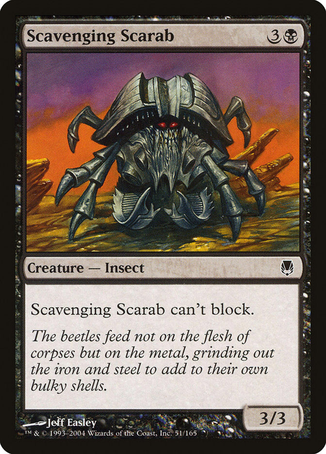 Scavenging Scarab [Darksteel] | Event Horizon Hobbies CA