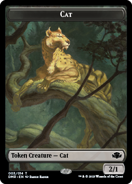 Cat Token (003) [Dominaria Remastered Tokens] | Event Horizon Hobbies CA
