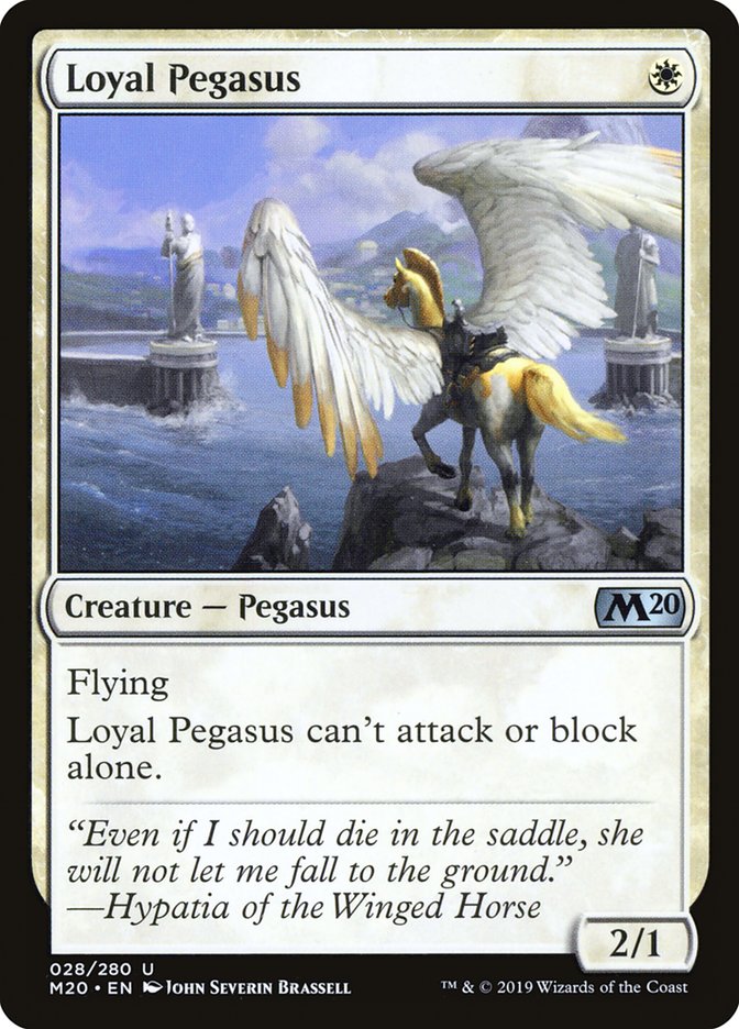 Loyal Pegasus [Core Set 2020] | Event Horizon Hobbies CA