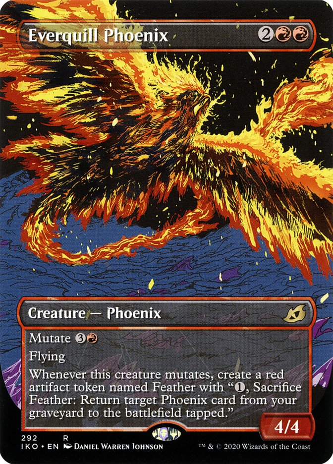Everquill Phoenix (Showcase) [Ikoria: Lair of Behemoths] | Event Horizon Hobbies CA