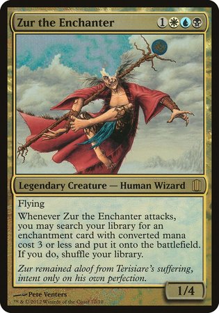 Zur the Enchanter (Commander's Arsenal) [Commander's Arsenal Oversized] | Event Horizon Hobbies CA