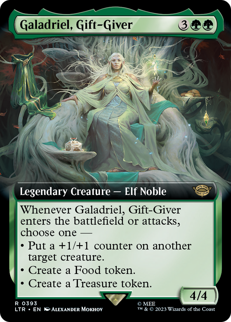 Galadriel, Gift-Giver (Extended Art) [The Lord of the Rings: Tales of Middle-Earth] | Event Horizon Hobbies CA