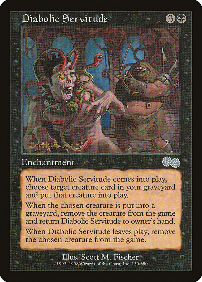Diabolic Servitude [Urza's Saga] | Event Horizon Hobbies CA