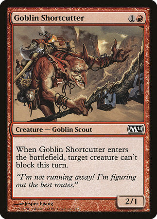 Goblin Shortcutter [Magic 2014] | Event Horizon Hobbies CA