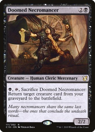 Doomed Necromancer [Commander 2019] | Event Horizon Hobbies CA