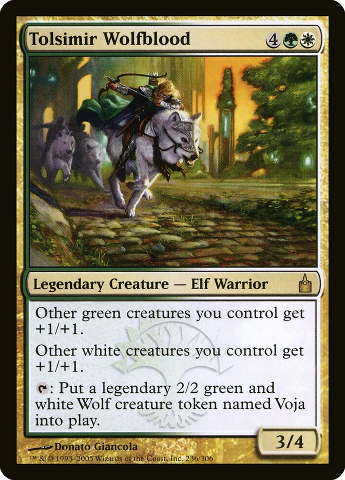 Tolsimir Wolfblood [Ravnica: City of Guilds] | Event Horizon Hobbies CA