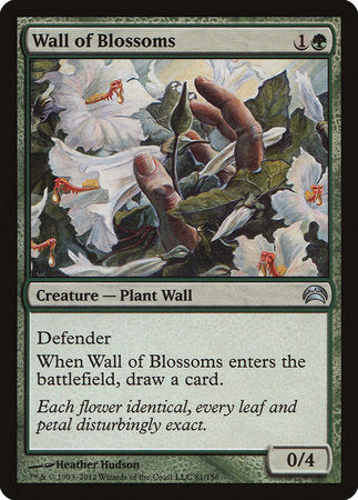 Wall of Blossoms [Planechase 2012] | Event Horizon Hobbies CA