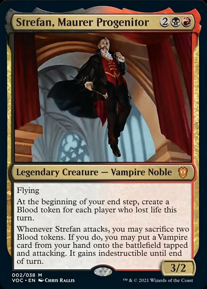 Strefan, Maurer Progenitor [Innistrad: Crimson Vow Commander] | Event Horizon Hobbies CA