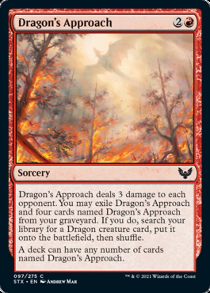 Dragon's Approach [Strixhaven: School of Mages] | Event Horizon Hobbies CA