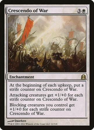 Crescendo of War [Commander 2011] | Event Horizon Hobbies CA