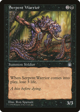 Serpent Warrior [Stronghold] | Event Horizon Hobbies CA