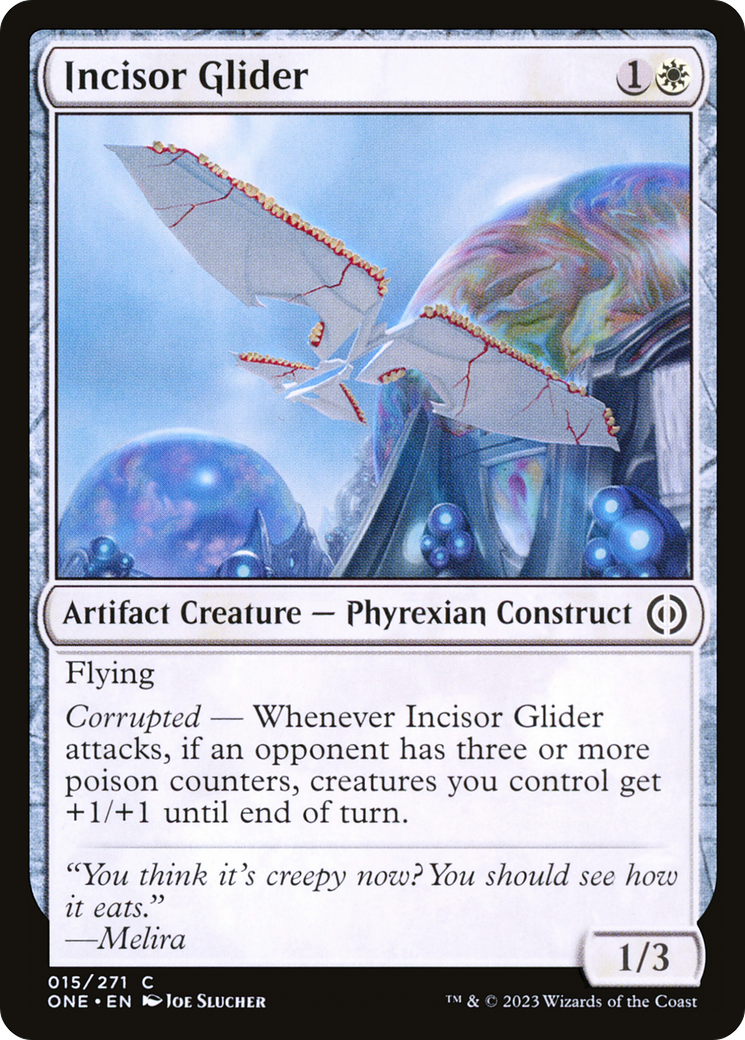 Incisor Glider [Phyrexia: All Will Be One] | Event Horizon Hobbies CA