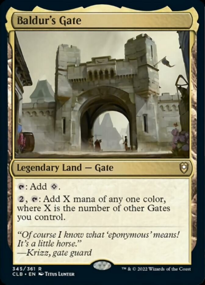 Baldur's Gate [Commander Legends: Battle for Baldur's Gate] | Event Horizon Hobbies CA