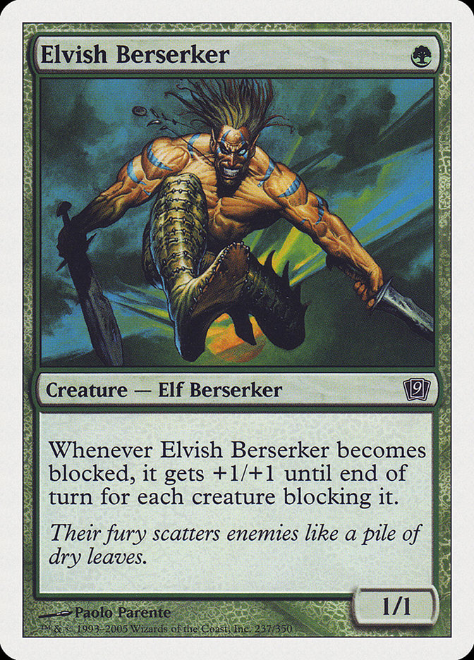 Elvish Berserker [Ninth Edition] | Event Horizon Hobbies CA