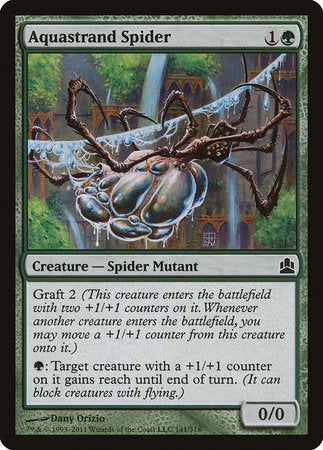 Aquastrand Spider [Commander 2011] | Event Horizon Hobbies CA