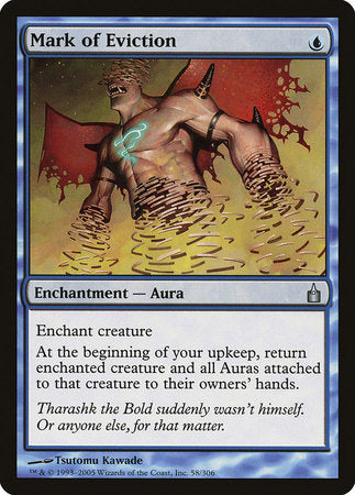 Mark of Eviction [Ravnica: City of Guilds] | Event Horizon Hobbies CA