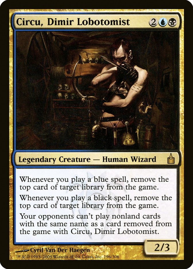 Circu, Dimir Lobotomist [Ravnica: City of Guilds] | Event Horizon Hobbies CA