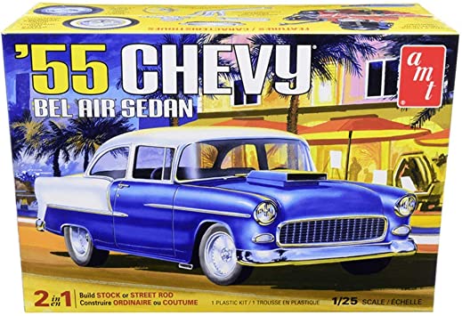 Model Kit - AMT - 1955 Chevy Bel Air Sedan