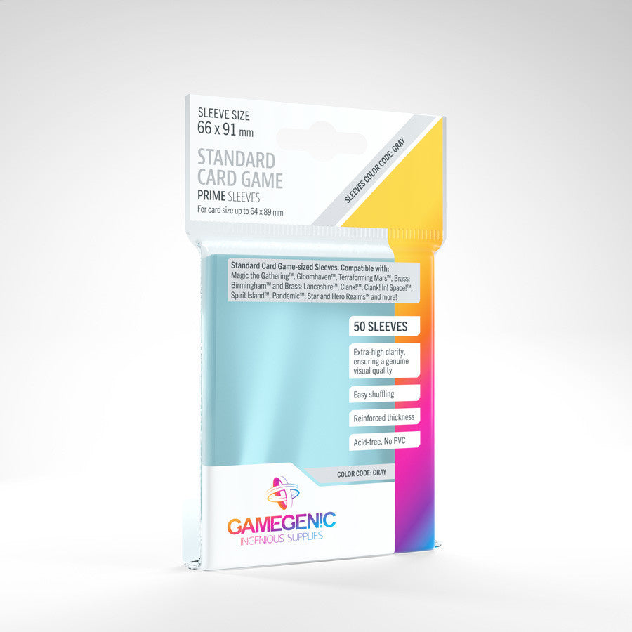 Sleeves  - Gamegenic - Prime Standard Card Game (50ct) | Event Horizon Hobbies CA