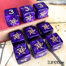 Dice - Infinite Black - Elder Dice (D6s)