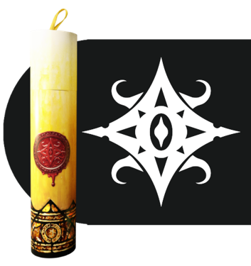 Dice - Infinite Black - Ritual Candle Dice Tube | Event Horizon Hobbies CA