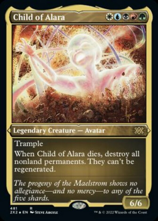 Child of Alara (Foil Etched) [Double Masters 2022] | Event Horizon Hobbies CA