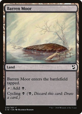 Barren Moor [Commander 2018] | Event Horizon Hobbies CA