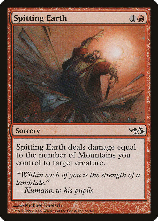 Spitting Earth [Duel Decks: Elves vs. Goblins] | Event Horizon Hobbies CA