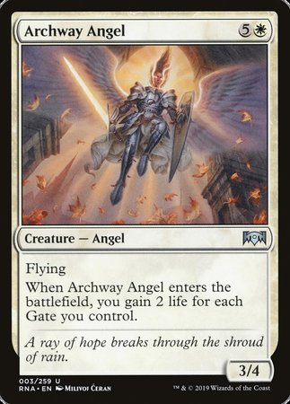 Archway Angel [Ravnica Allegiance] | Event Horizon Hobbies CA