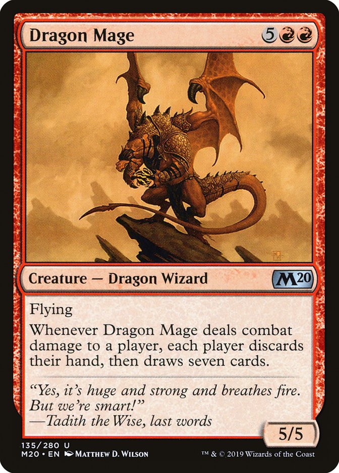 Dragon Mage [Core Set 2020] | Event Horizon Hobbies CA