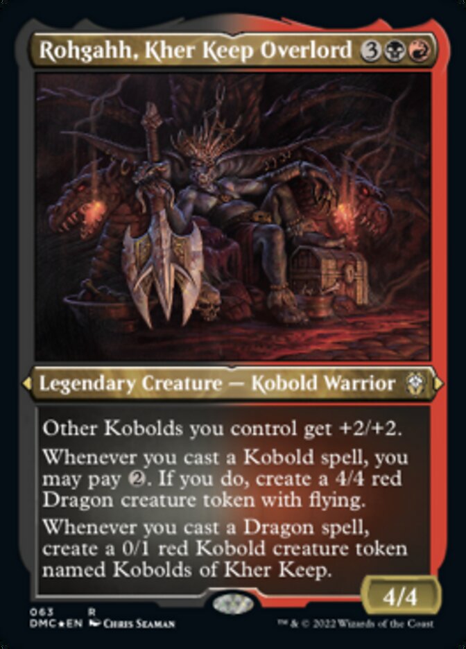 Rohgahh, Kher Keep Overlord (Foil Etched) [Dominaria United Commander] | Event Horizon Hobbies CA