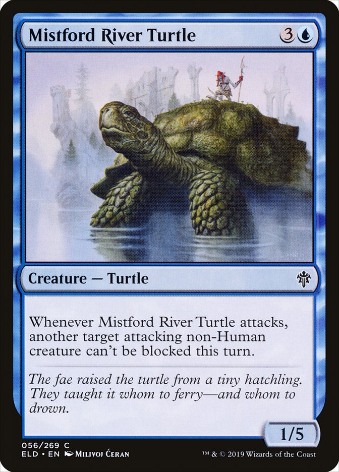 Mistford River Turtle [Throne of Eldraine] | Event Horizon Hobbies CA