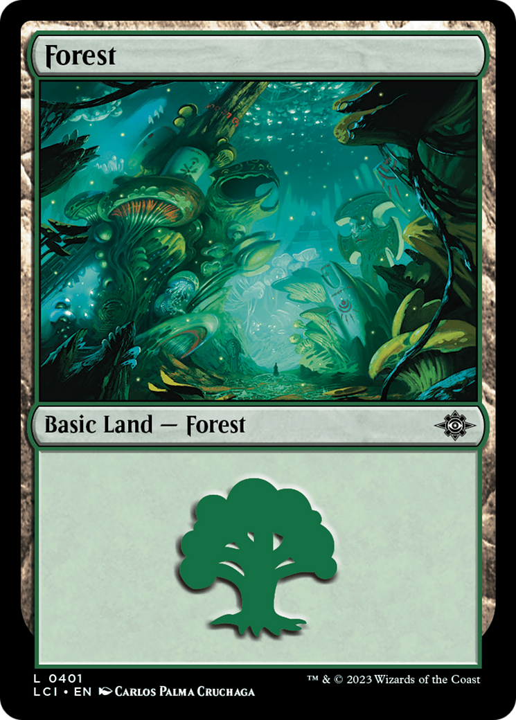 Forest (0401) [The Lost Caverns of Ixalan] | Event Horizon Hobbies CA