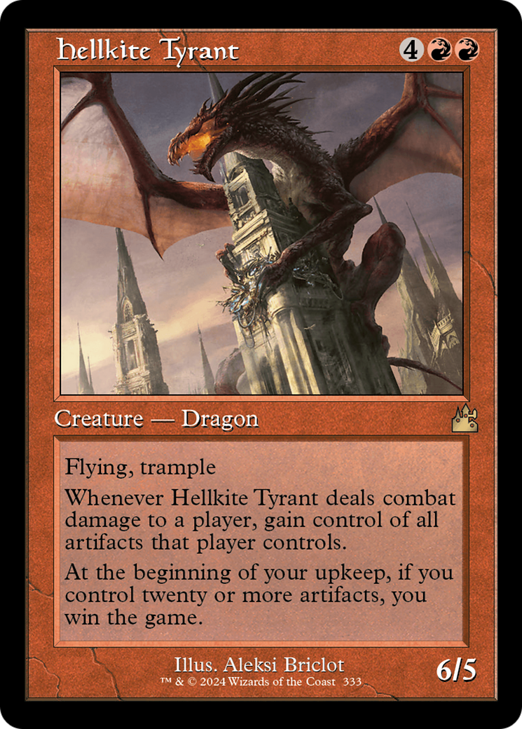 Hellkite Tyrant (Retro Frame) [Ravnica Remastered] | Event Horizon Hobbies CA