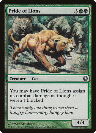 Pride of Lions [Duel Decks: Ajani vs. Nicol Bolas] | Event Horizon Hobbies CA