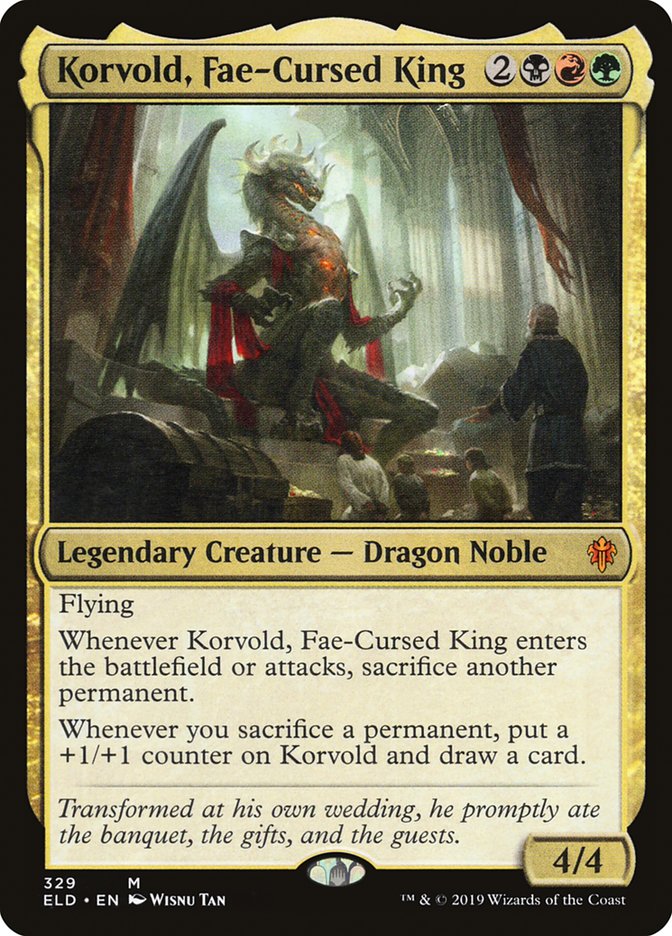 Korvold, Fae-Cursed King [Throne of Eldraine] | Event Horizon Hobbies CA